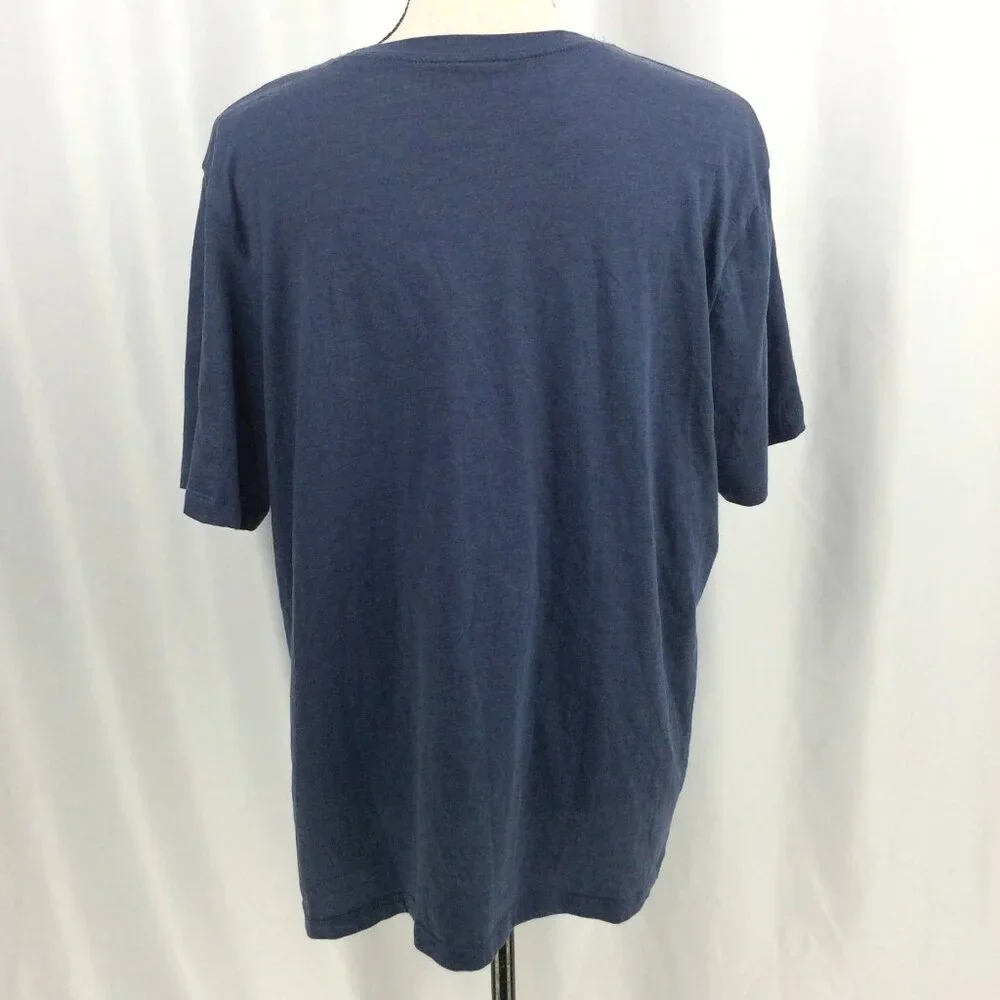 Columbia Womens Bluebird Day Relaxed Crew‎ Neck T-Shirt Size 1X Denim Blue SS